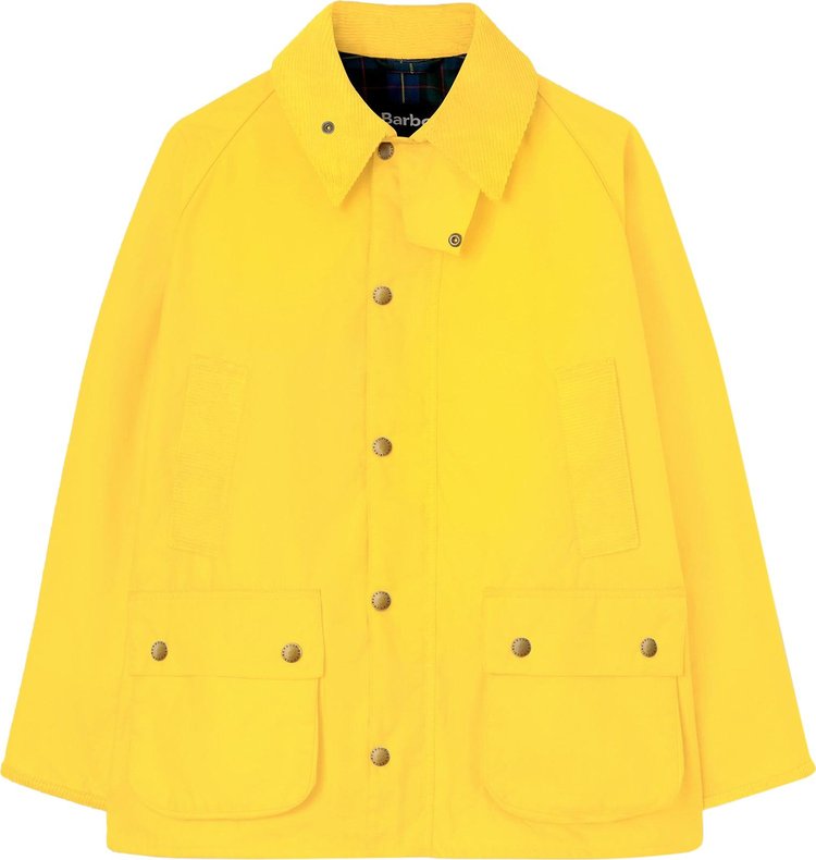 Palm Angels x Barbour Bedale Wax Jacket 'Yellow/Black'
