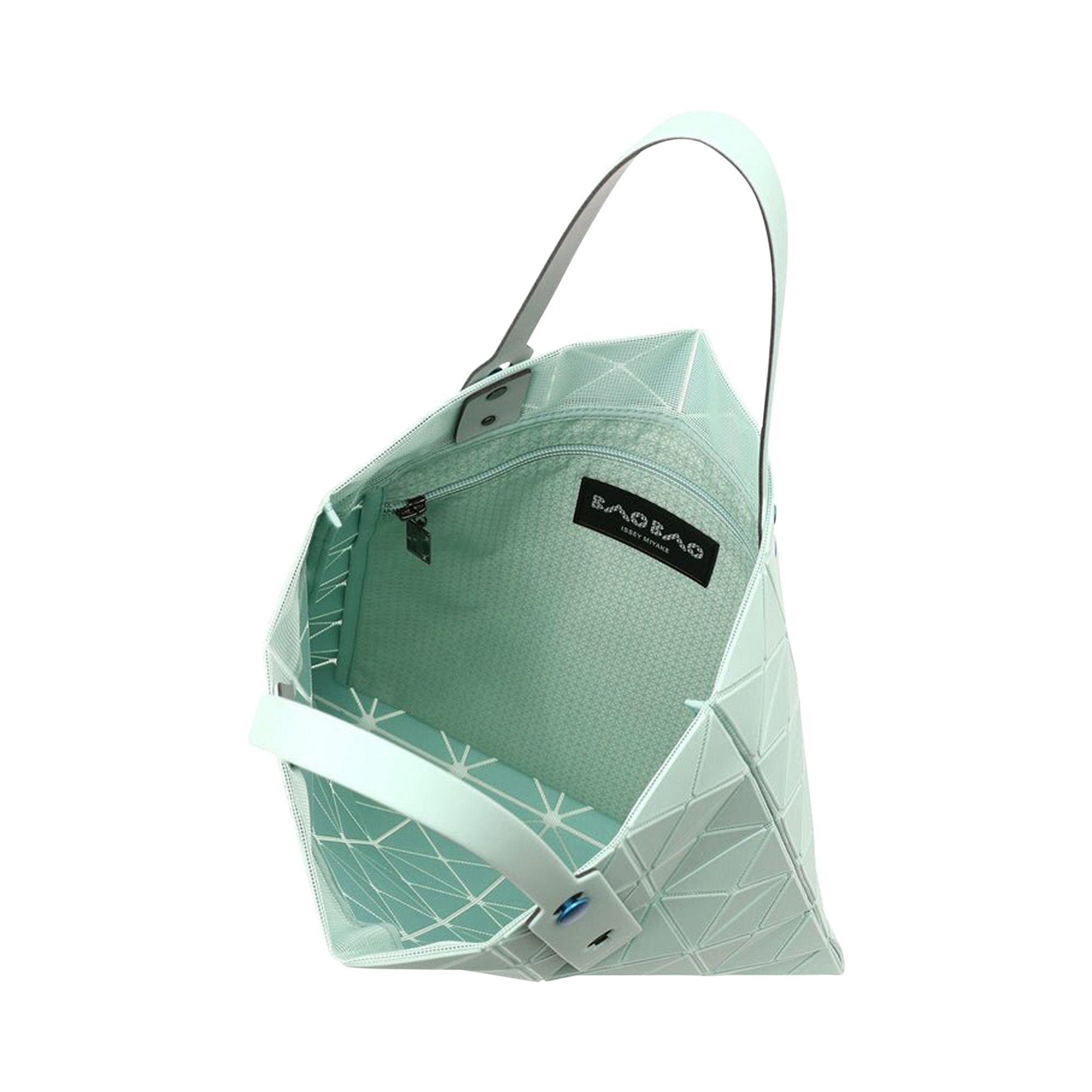 Buy Bao Bao Issey Miyake Lucent One Tone Tote Bag 'Mint