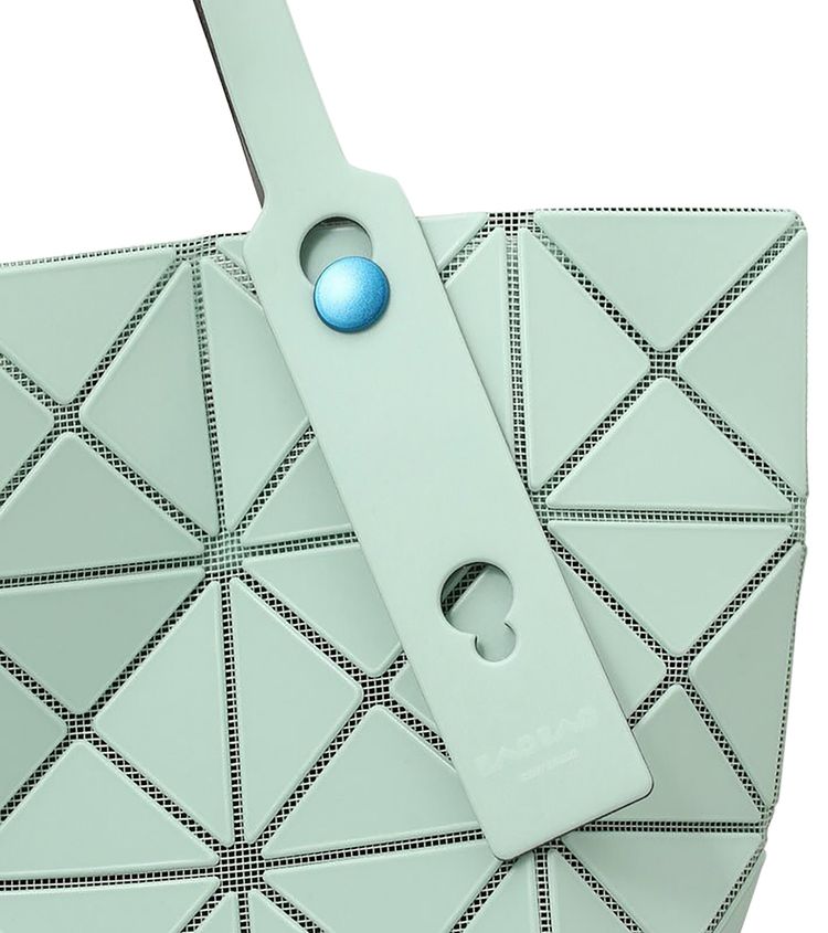 Bao Bao Issey Miyake Lucent One Tone Tote Bag Mint Green