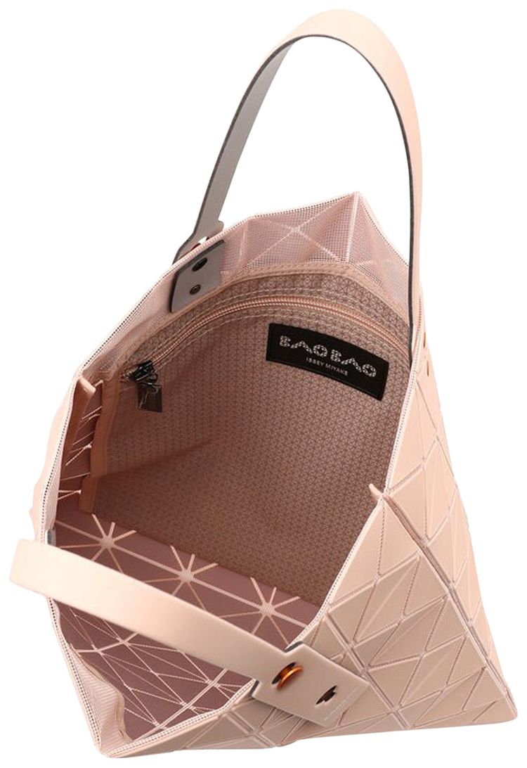 Bao Bao Issey Miyake Lucent One Tone Tote Bag Pumpkin Orange