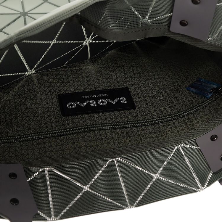 Bao Bao Issey Miyake Lucent One Tone Tote Bag Khaki