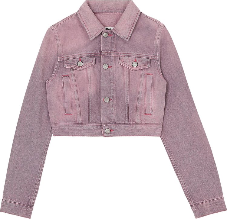 Buy MM6 Maison Margiela Denim Sports Jacket 'Pink' - S62AN0089 S30863 ...