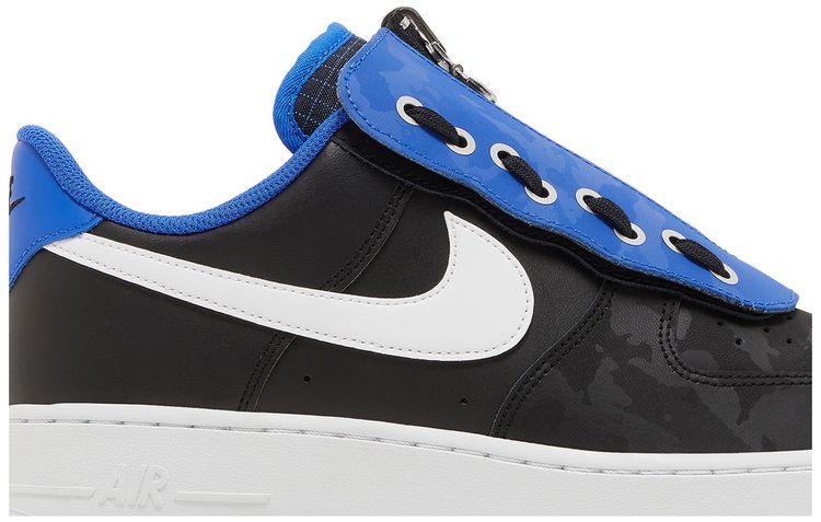 Nike Air Force 1 07 Shroud   Black Royal Camo