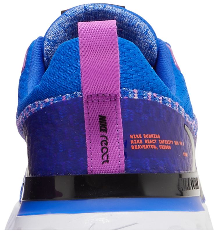 Nike Wmns React Infinity Run Flyknit 3 Racer Blue Crimson