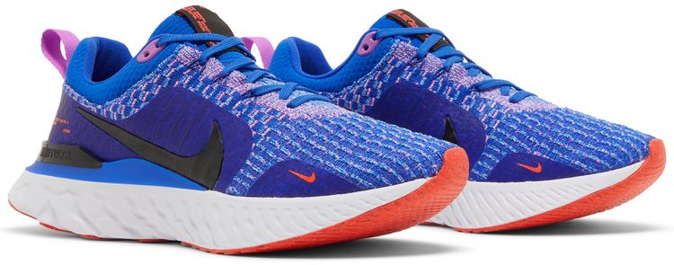 Nike Wmns React Infinity Run Flyknit 3 Racer Blue Crimson