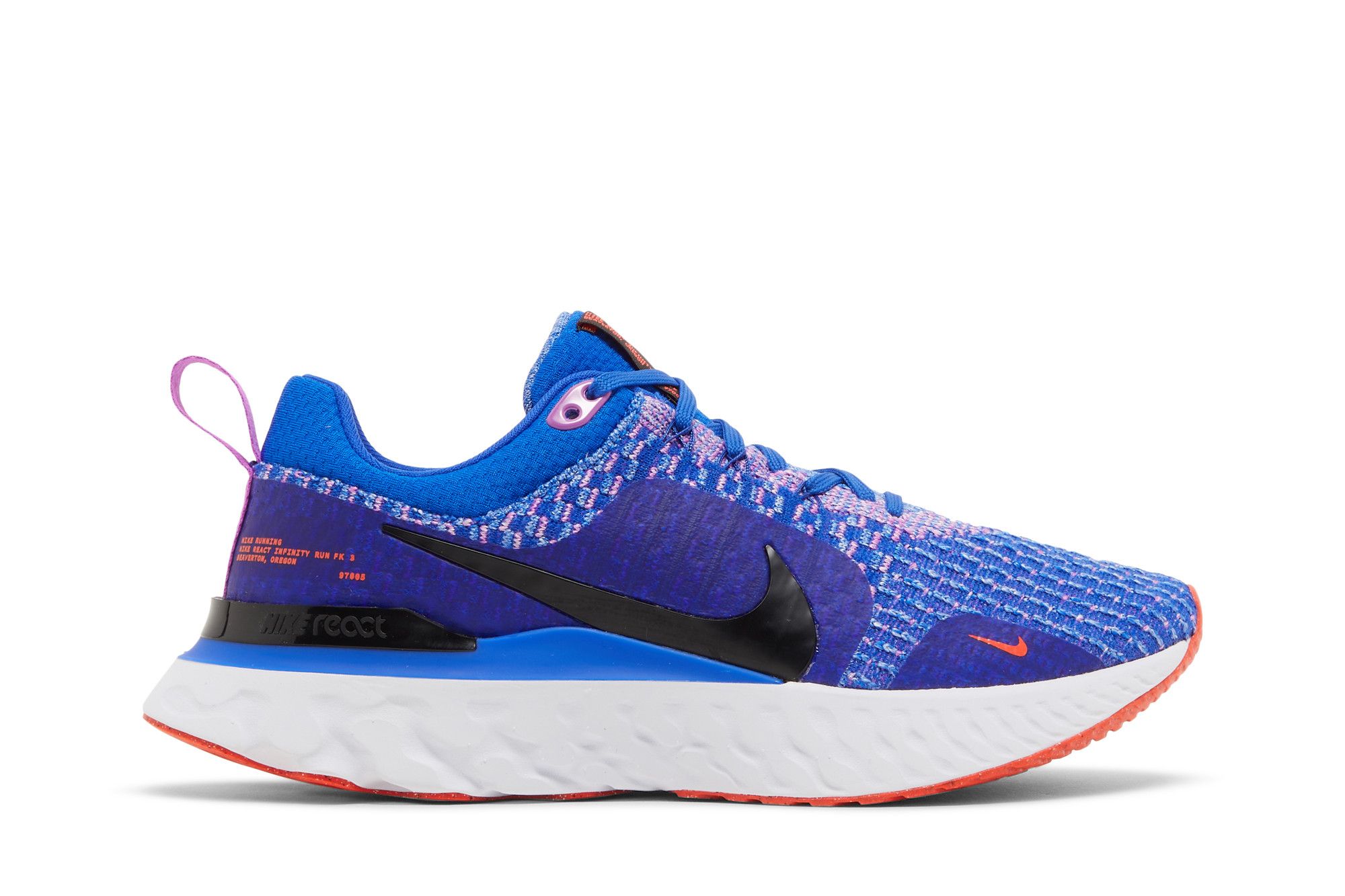 Buy Wmns React Infinity Run Flyknit 3 Racer Blue Crimson DZ3016 400 GOAT CA