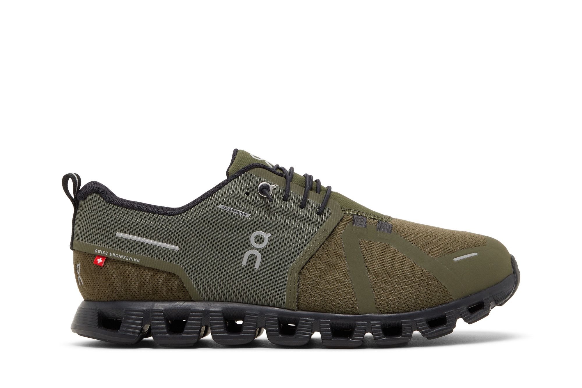 Size 12.0 Cloud 5 Waterproof 'Olive Black'