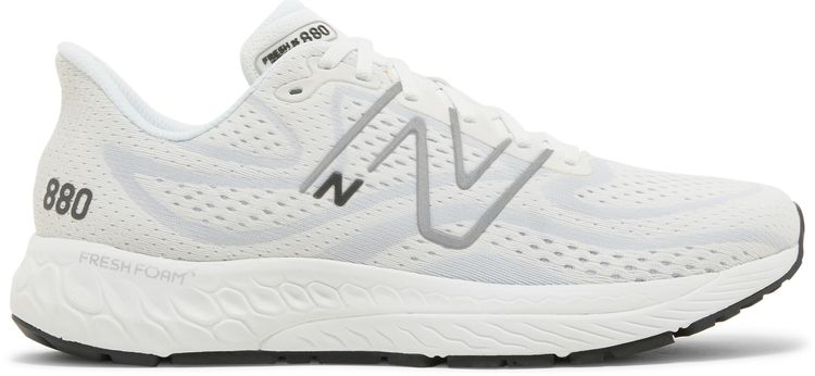 New Balance Fresh Foam X 880v13 4E Wide White Silver Metallic