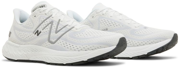 New Balance Fresh Foam X 880v13 4E Wide White Silver Metallic