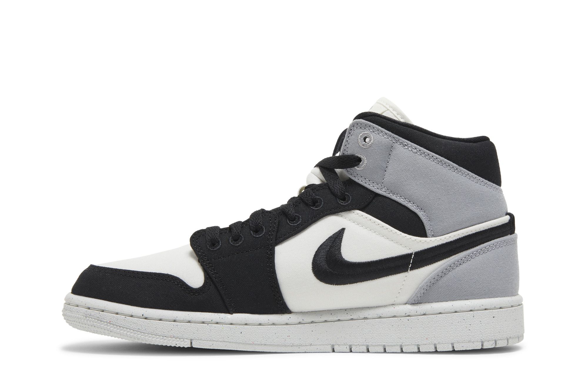Buy Wmns Air Jordan 1 Mid SE Light Steel Grey Canvas DV0427 100 GOAT