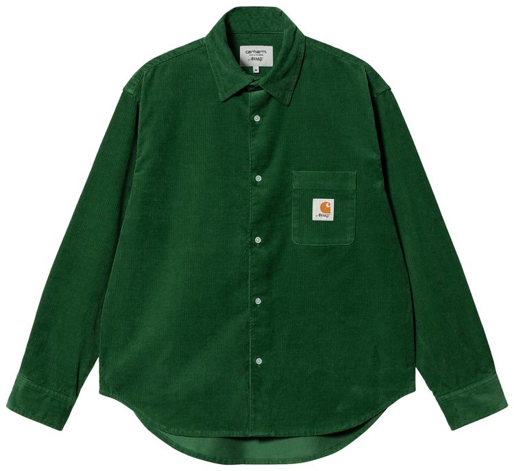 Carhartt WIP x Awake NY Shirt Dark Green