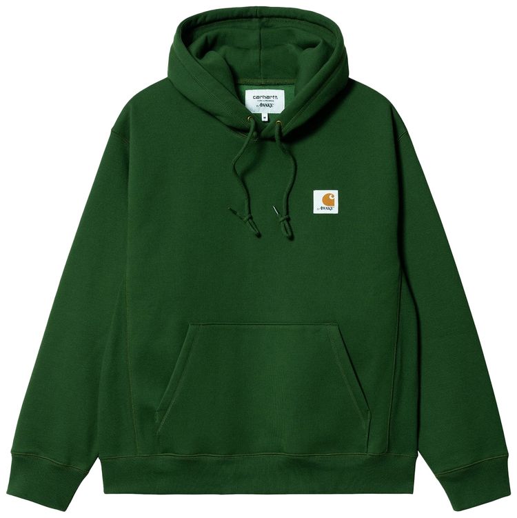 Carhartt WIP x Awake NY Hooded Sweatshirt Dark Green