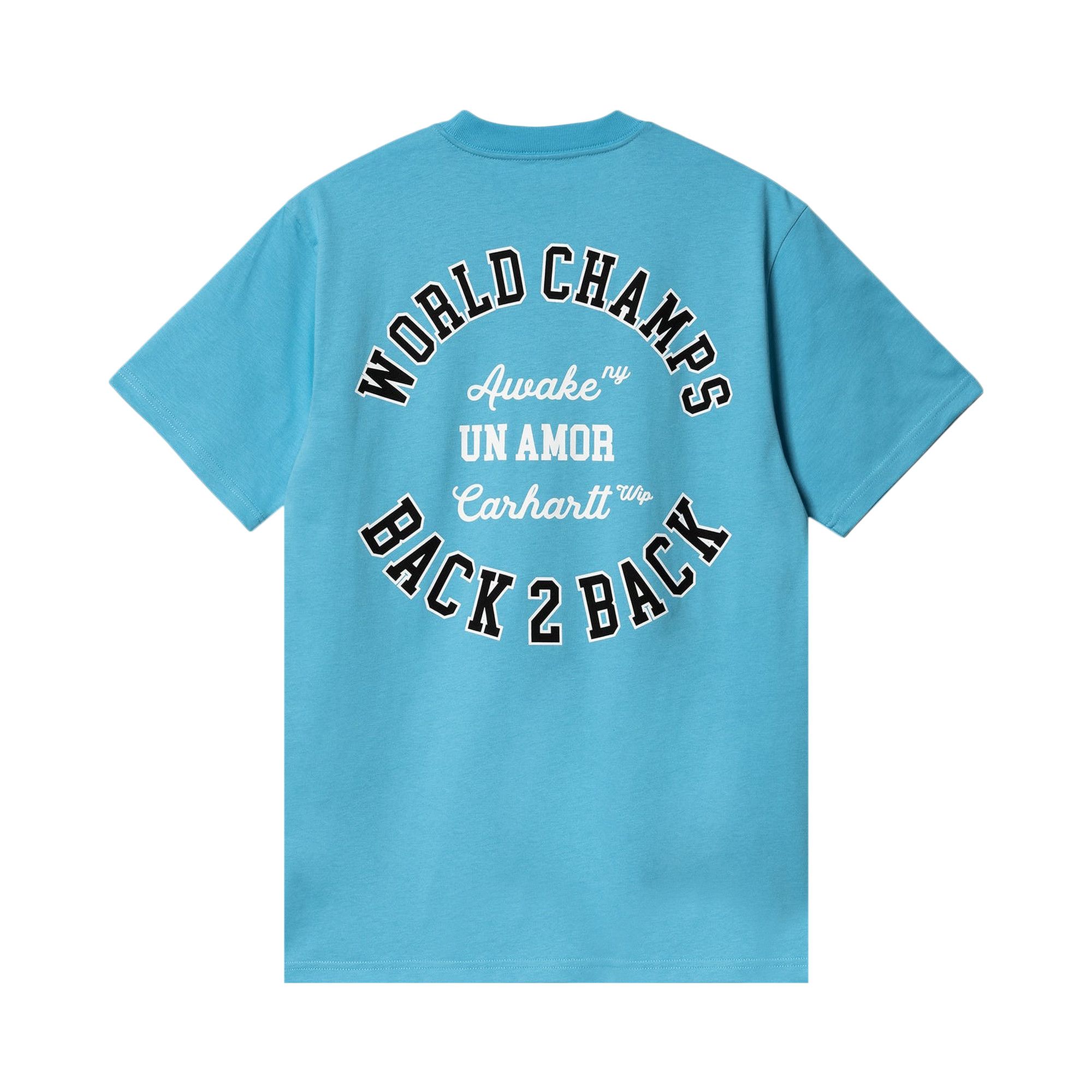 Buy Carhartt WIP x Awake NY Pocket T-Shirt 'Blue' - I031349 BLUE