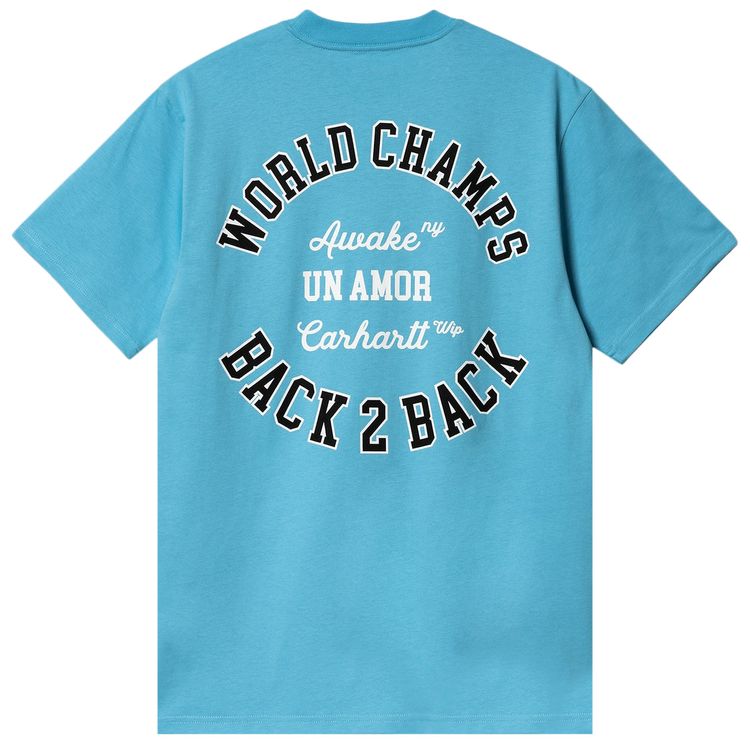 Carhartt WIP x Awake NY Pocket T Shirt Blue