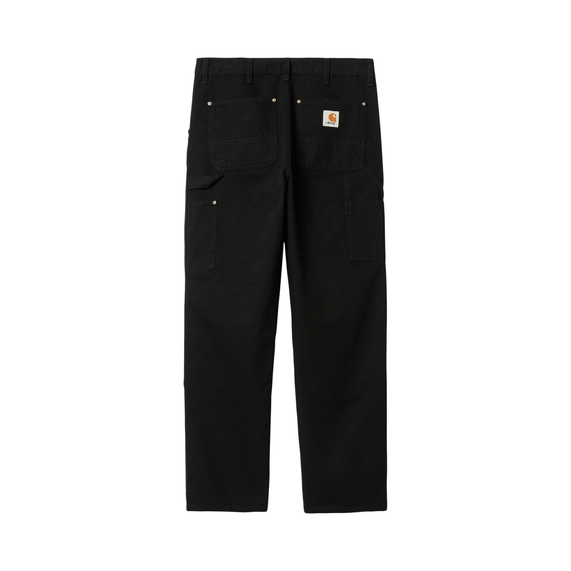 Awake AWAKE NY X CARHARTT WIP DOUBLE KNEE PANT Black | BSTN