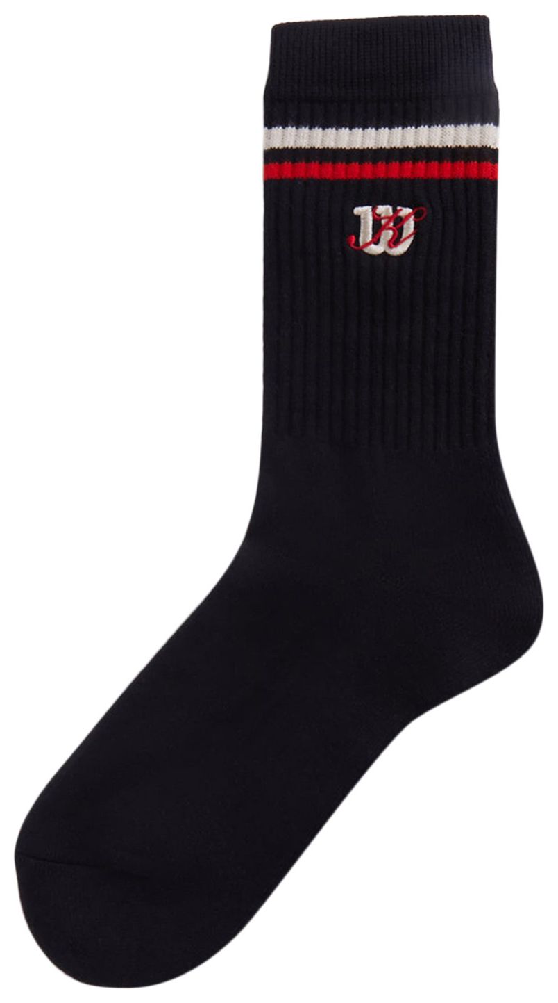 Buy Kith For Wilson Sock 'Black' KHM220038 001 GOAT