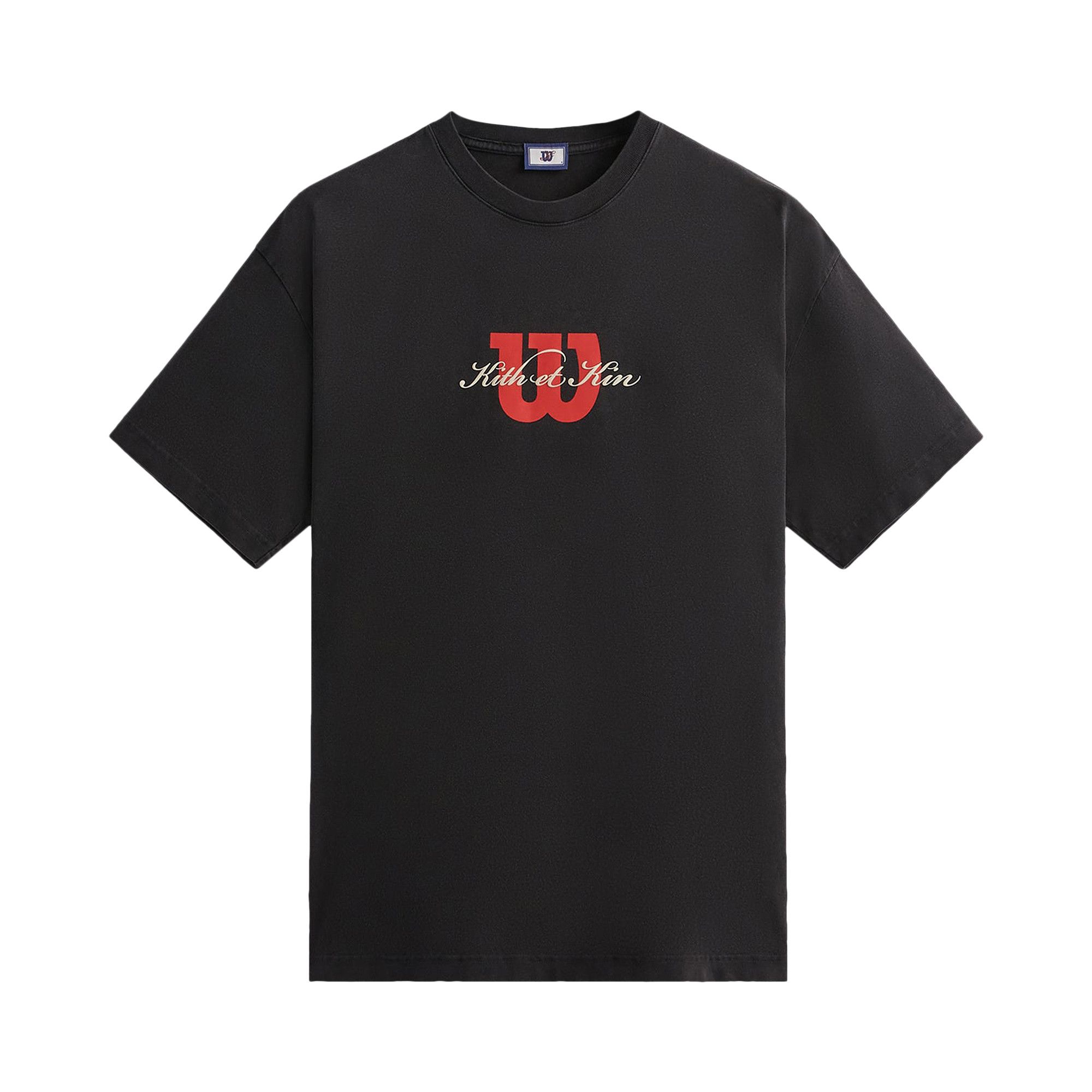 ☆ KITH x WILSON Kith et Kin vintage tee コラボTシャツ ☆ Buy Kith For Wilson Kith Et Kin Vintage Nelson Tee 'Black