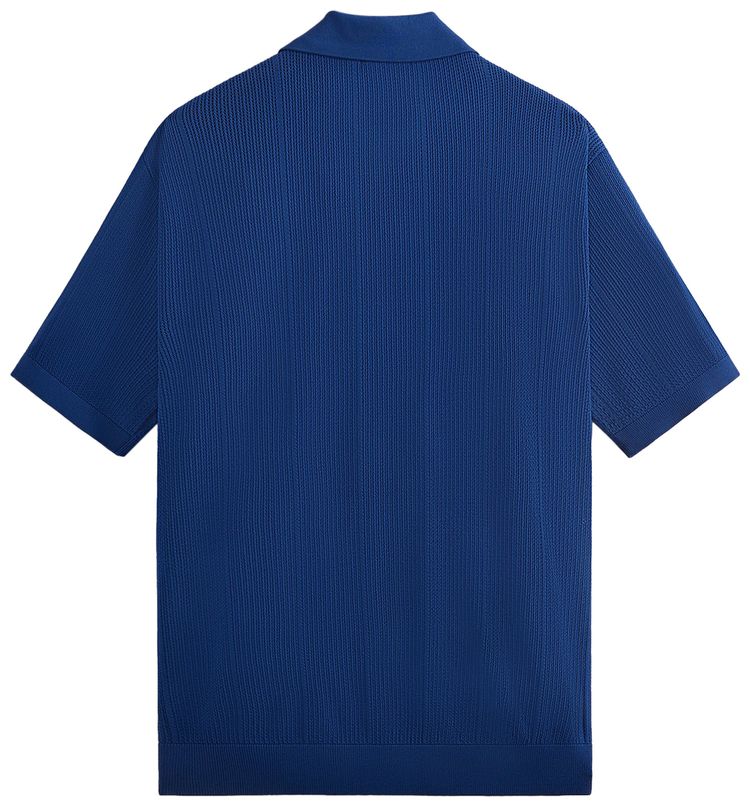 Kith For Wilson Cable Johnny Collar Polo Blue Quartz