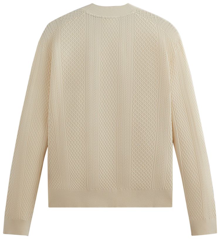 Kith For Wilson Sweater Cardigan Seedpearl