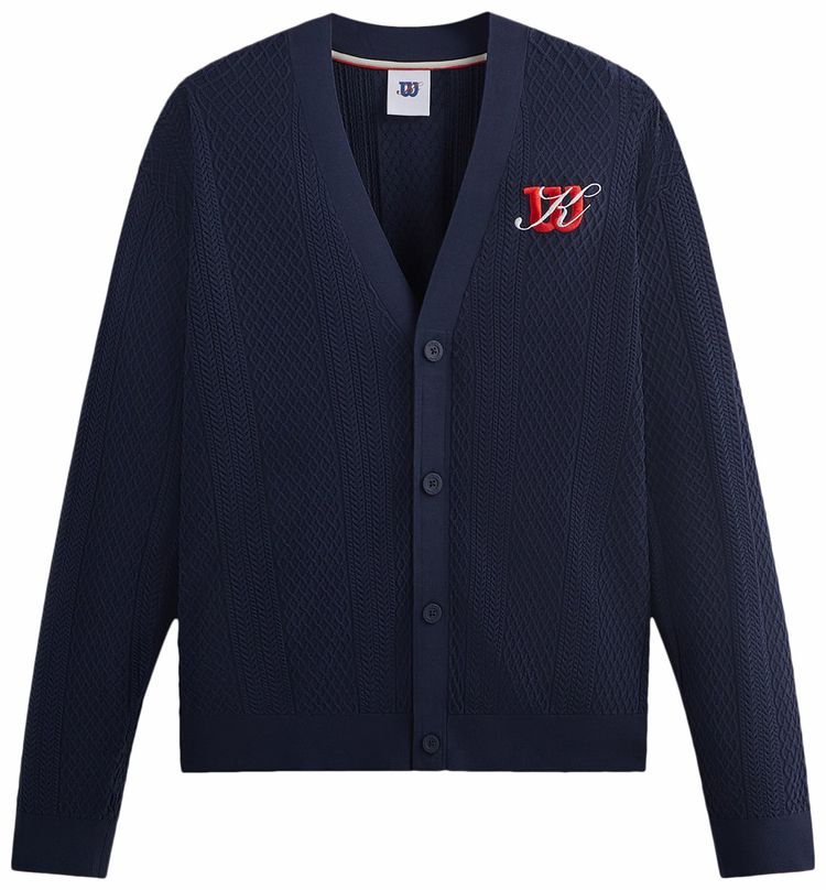 Kith For Wilson Sweater Cardigan Navy Blazer