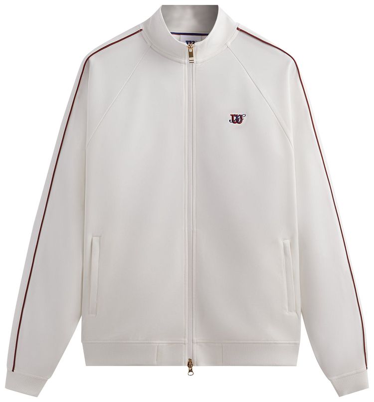Kith For Wilson Clifton Track Jacket White Alyssum
