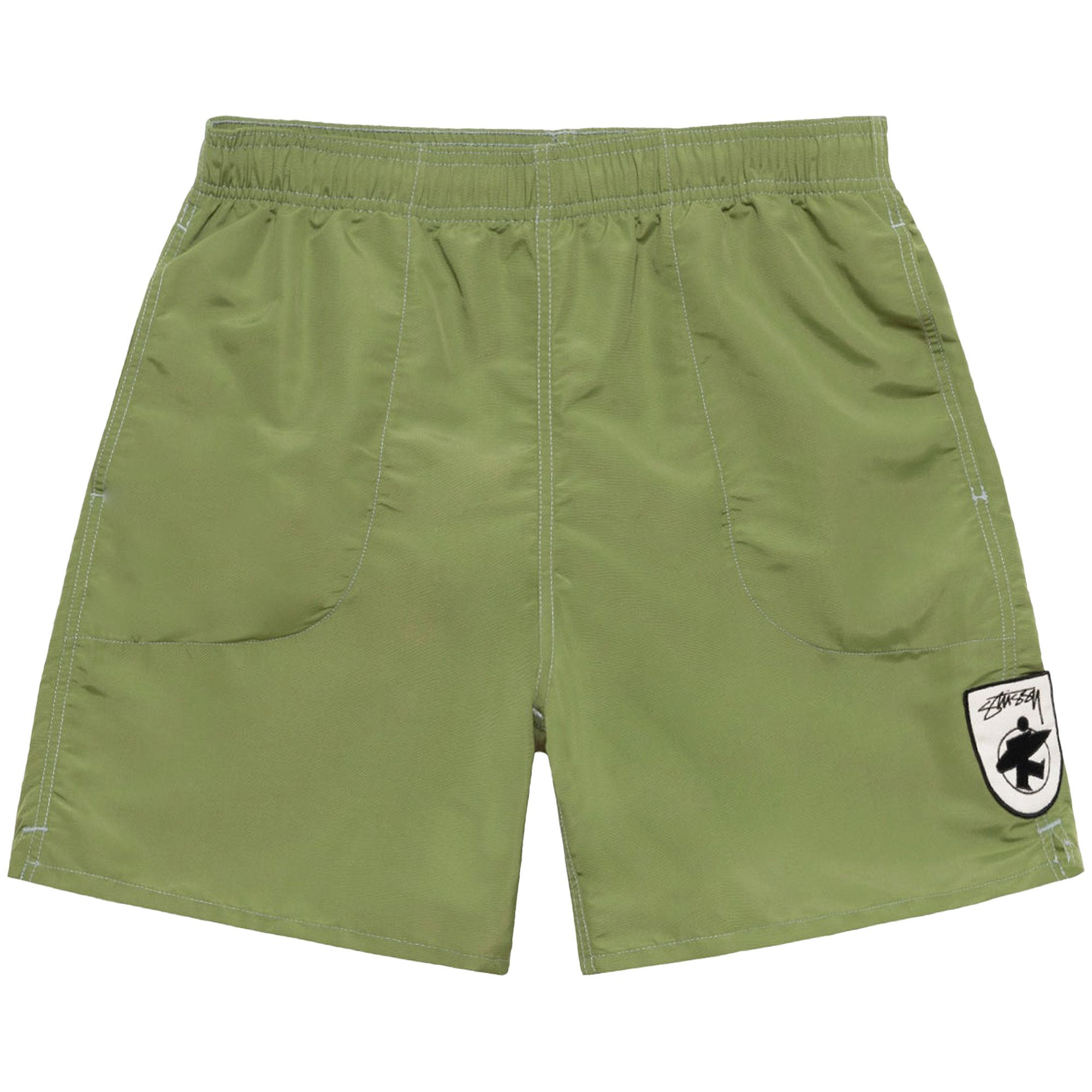 Buy Stussy Surfman Patch Water Short 'Leaf' - 113148 LEAF | GOAT