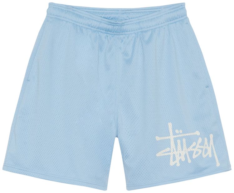Stussy Big Basic Mesh Short French Blue