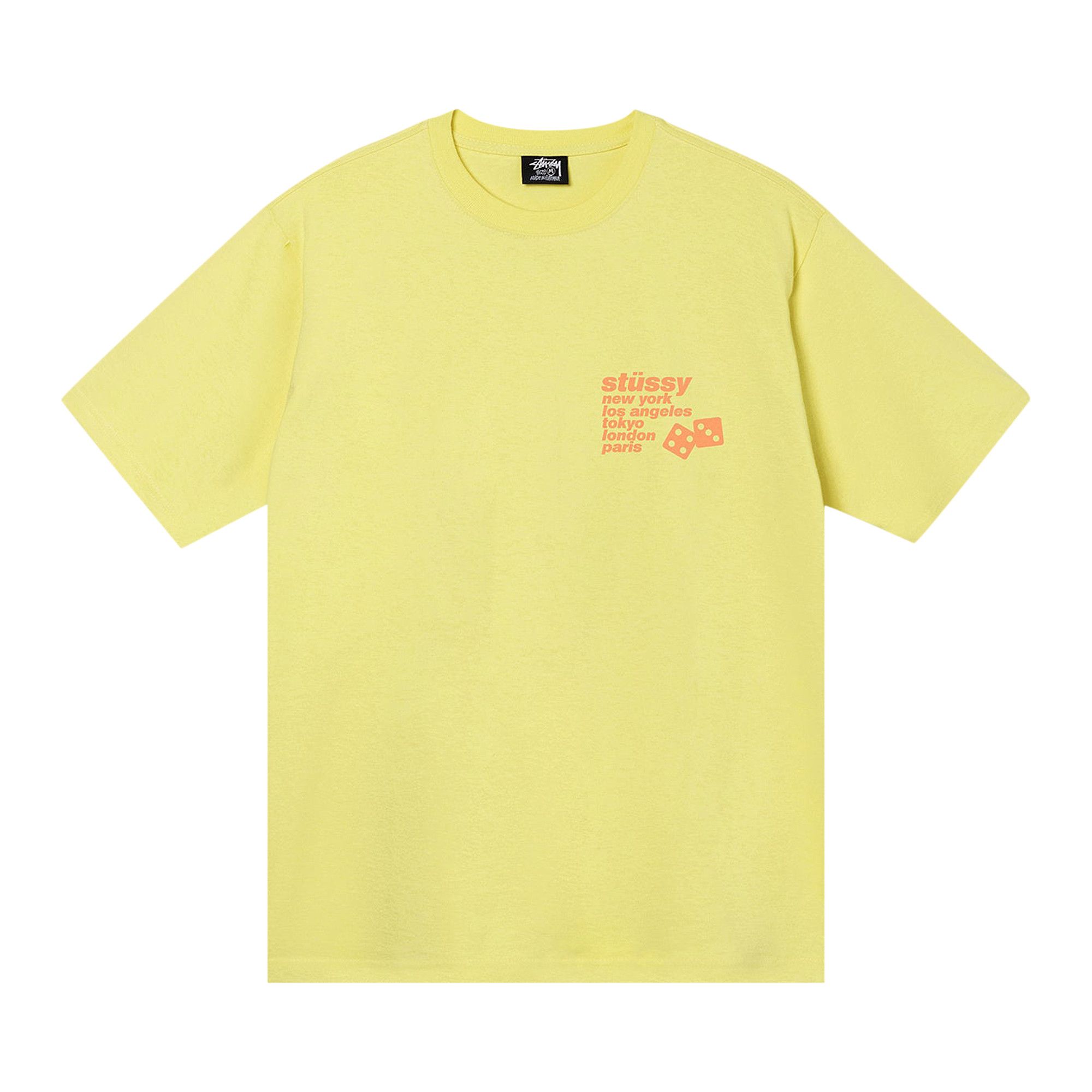 Buy Stussy Silhouette Tee Yellow 1904966 YELL GOAT