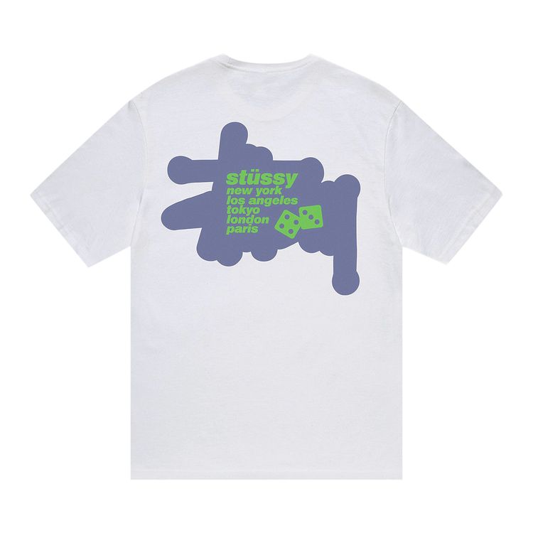 Stussy Silhouette Tee White