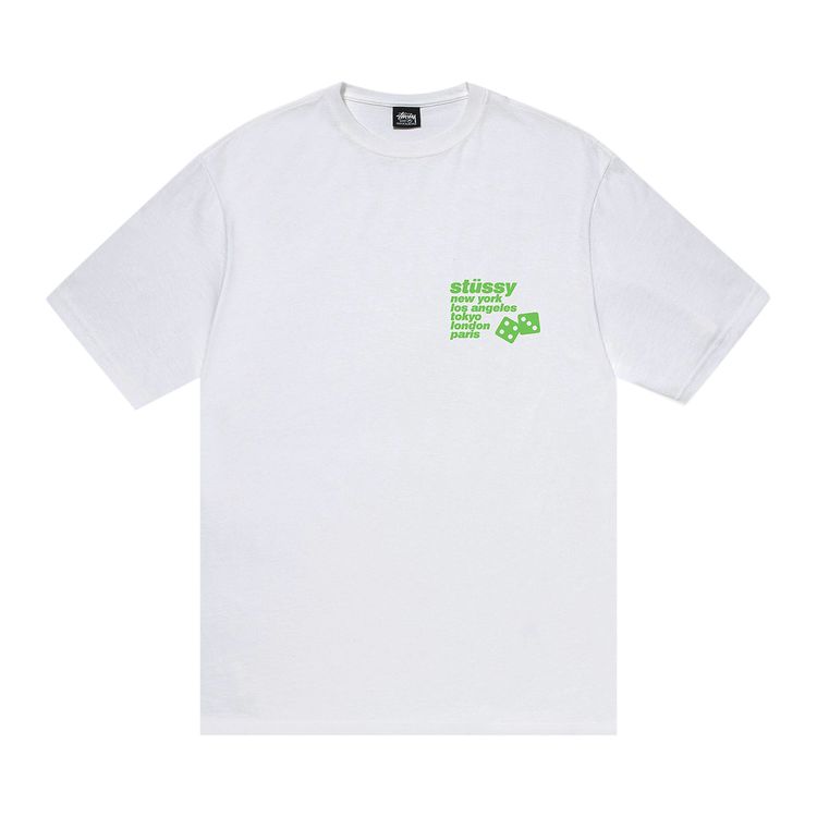 Stussy Silhouette Tee White