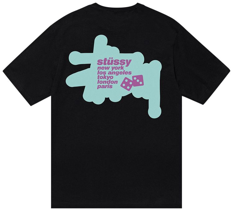 Stussy Silhouette Tee Black