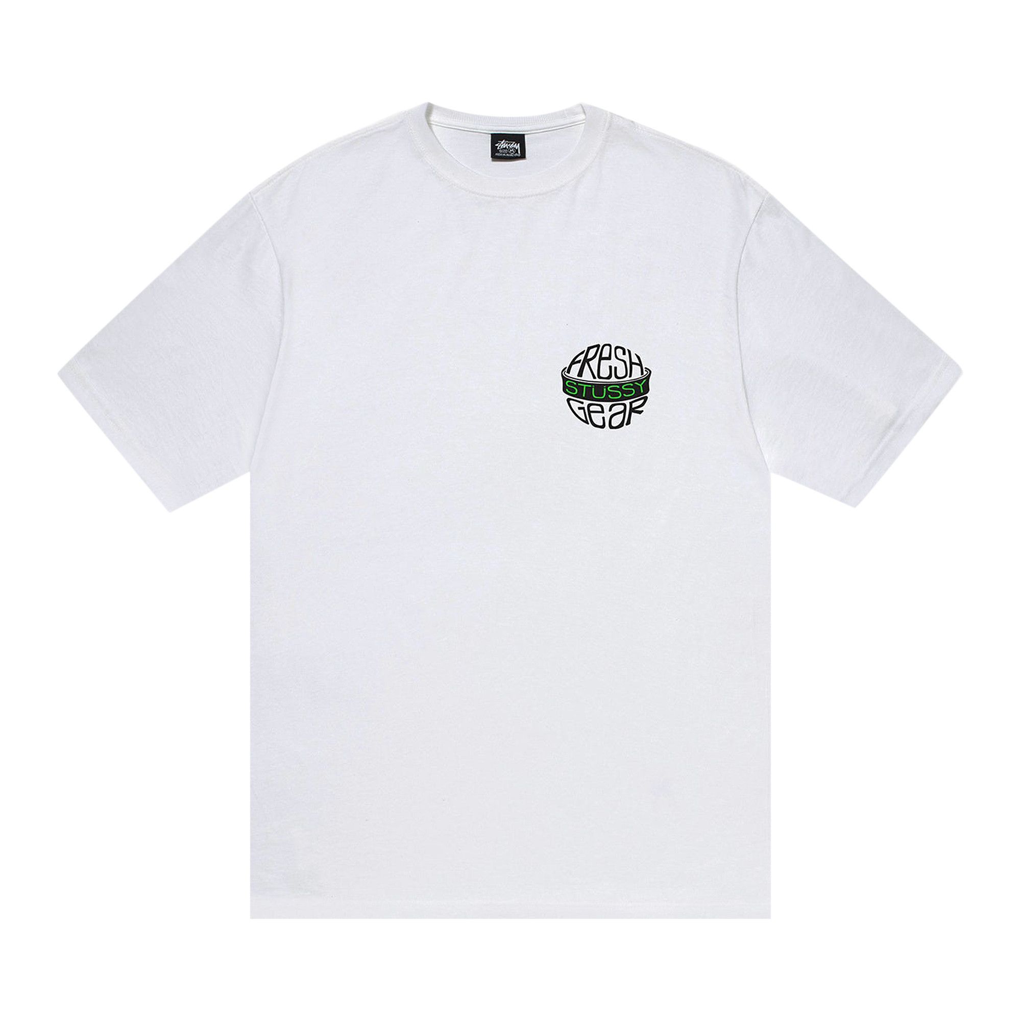 ★2023SS新作★STUSSY★FRESH GEAR TEE Buy Stussy Fresh Gear Tee 'White' - 1904986 WHIT | GOAT