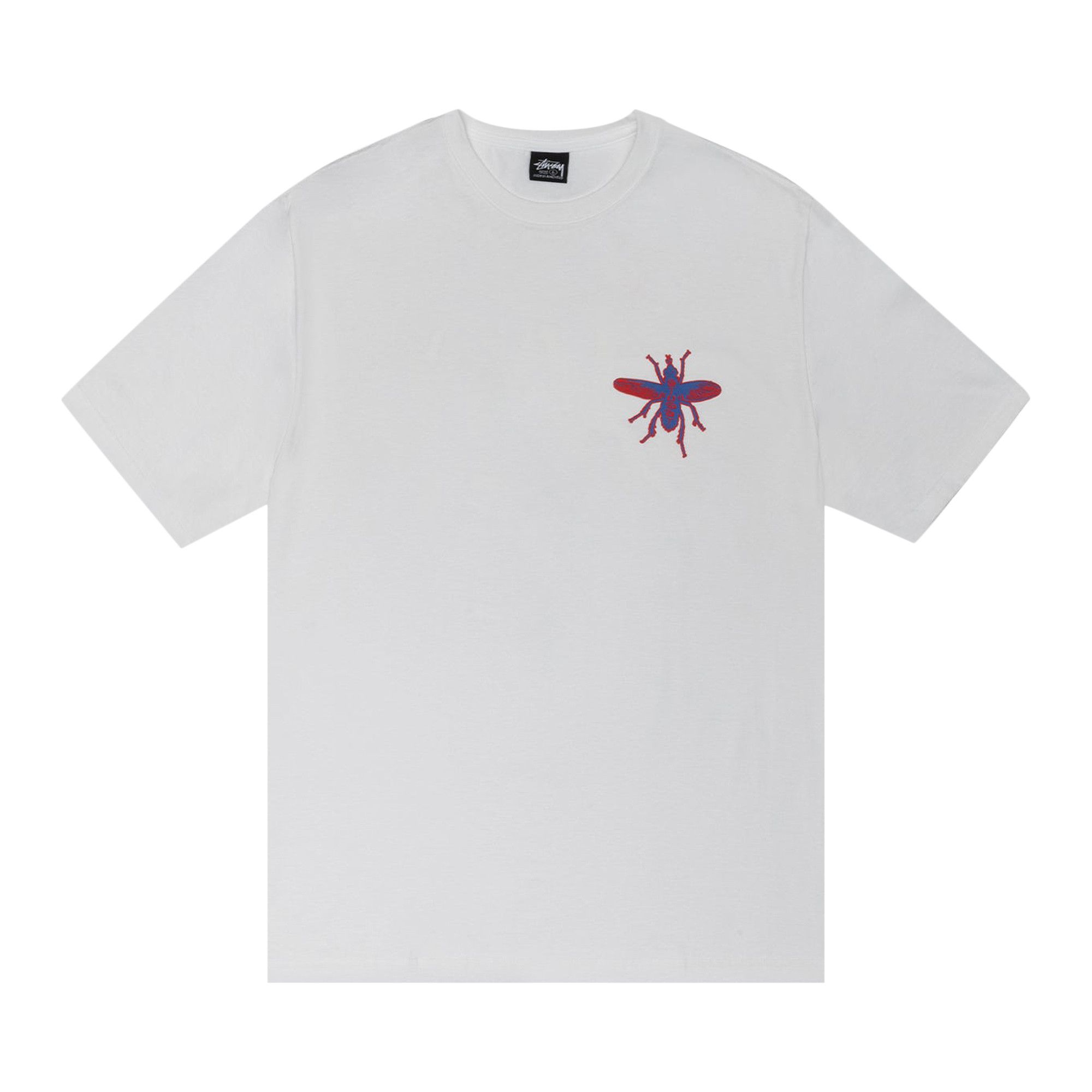 Size l Stussy Housefly Tee 'White'