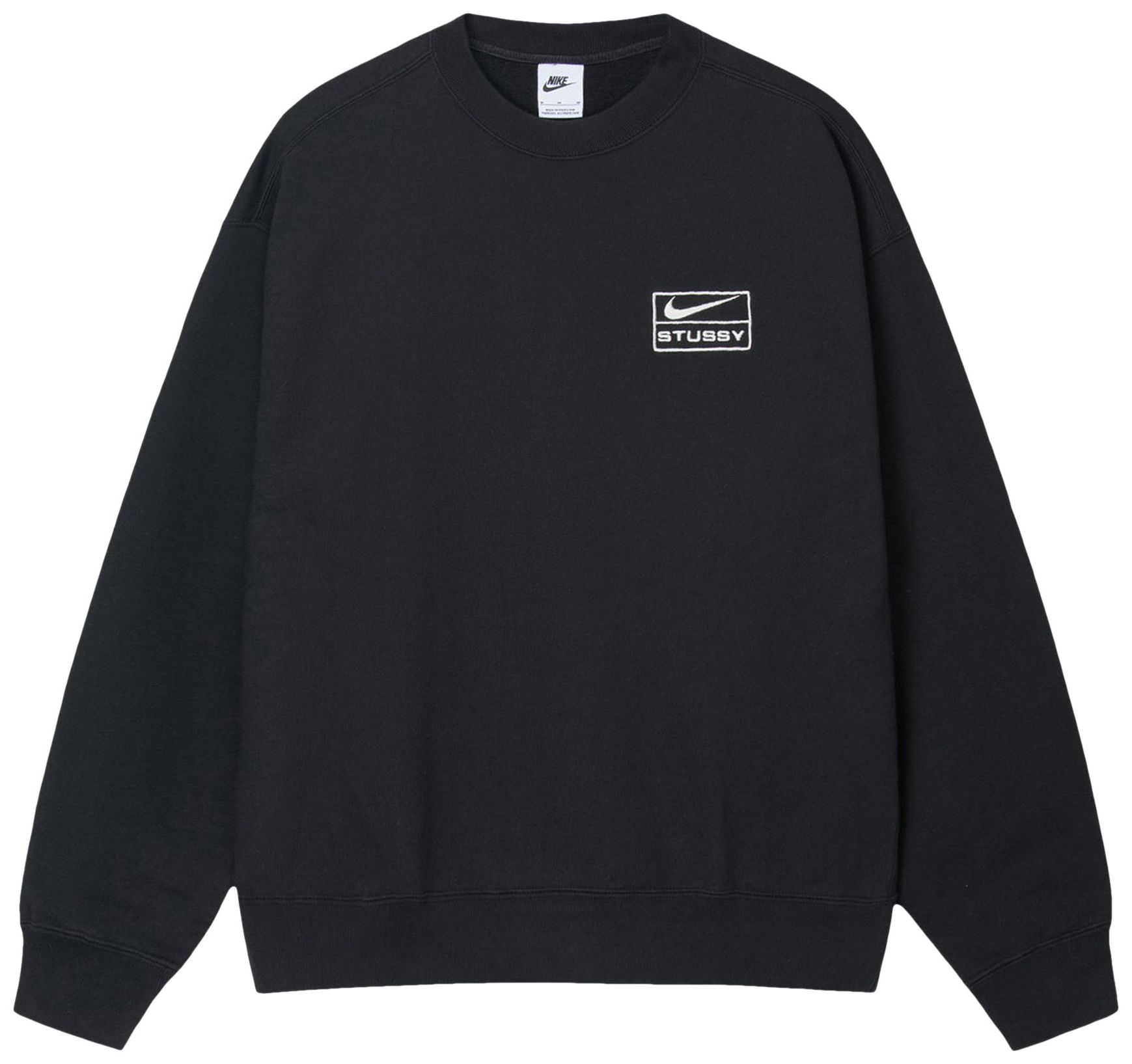 nike x stussy black