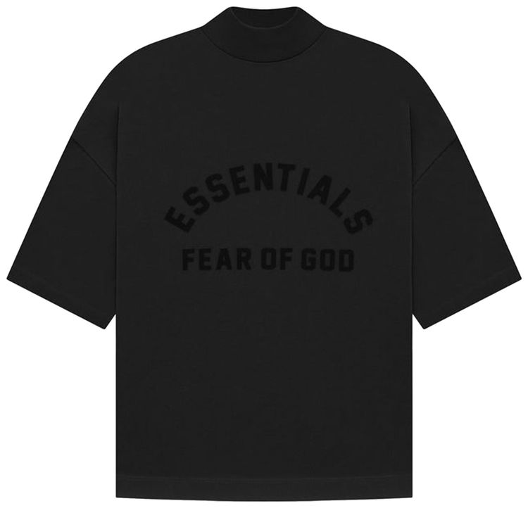 Fear of God Essentials Kids Tee Jet Black