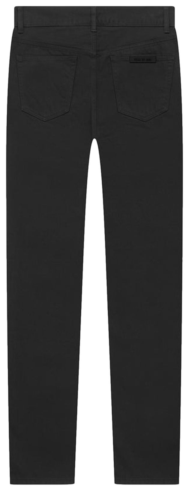 Fear of God Essentials 5 Pocket Jean Black