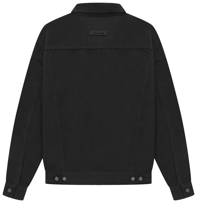 Fear of God Essentials Denim Jacket Black