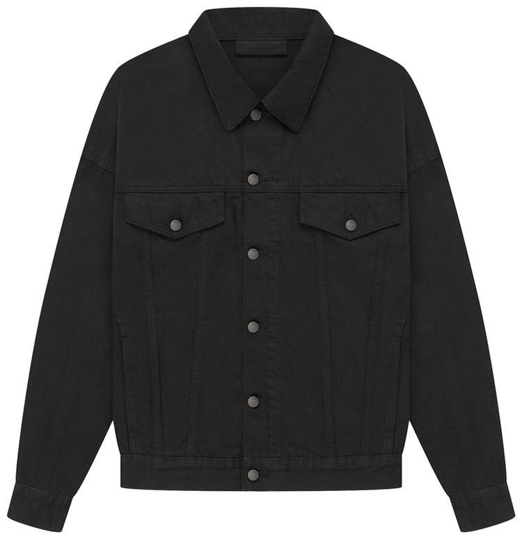 Fear of God Essentials Denim Jacket Black