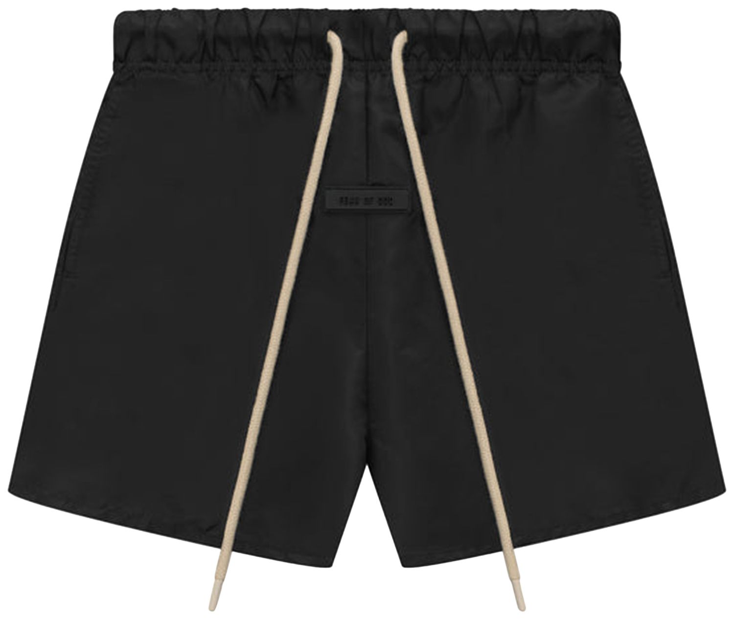Buy Fear of God Essentials Running Short 'Jet Black' 160SP232020F GOAT