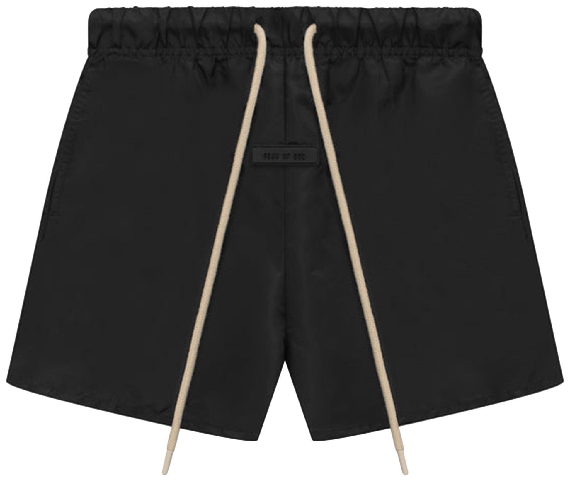 Buy Fear of God Essentials Running Short 'Jet Black' 160SP232020F GOAT