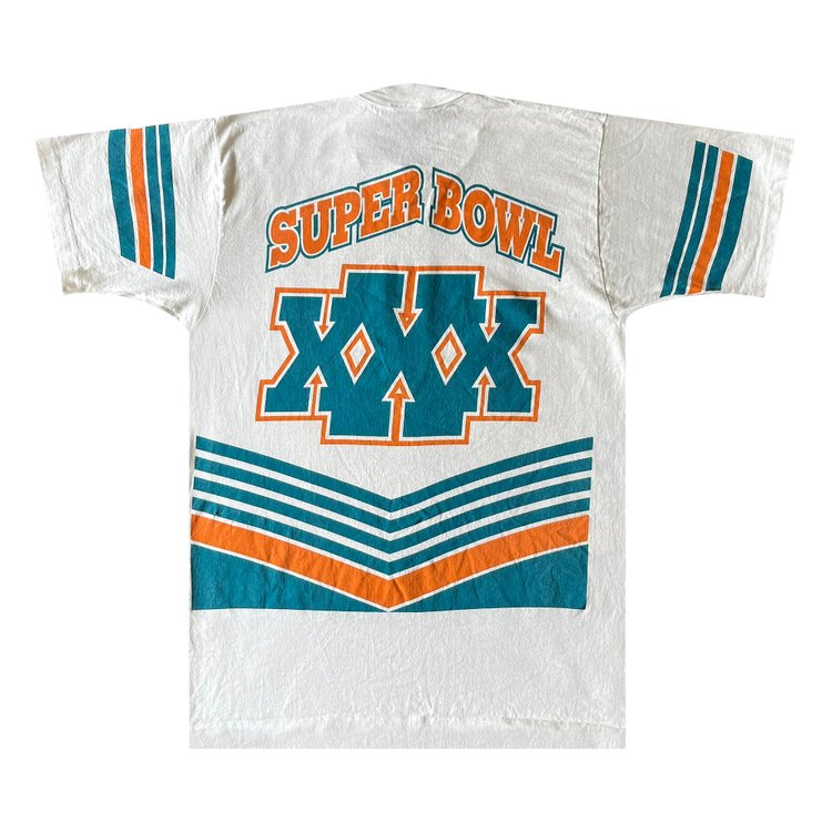 Vintage Salem Sportswear Super Bowl Tee White