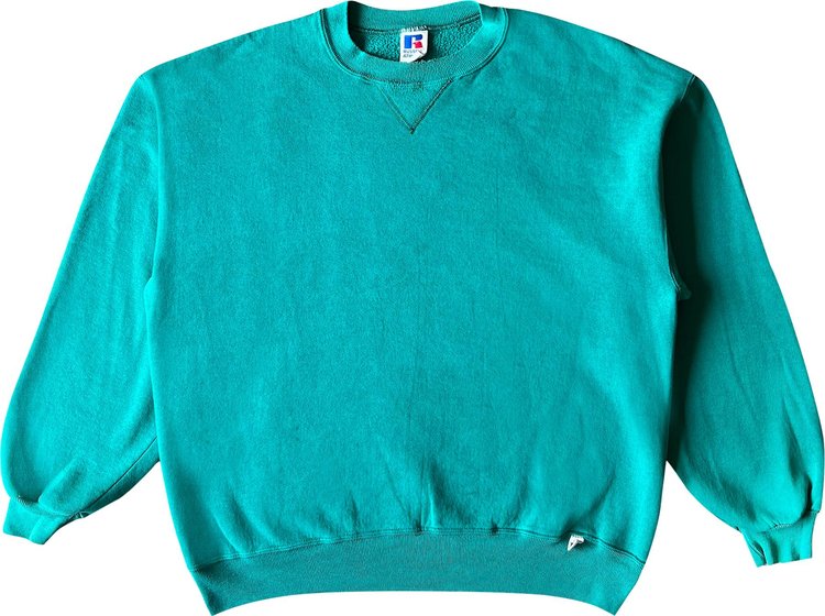 Vintage Russell Athletic Crewneck Sweatshirt 'Turquoise'
