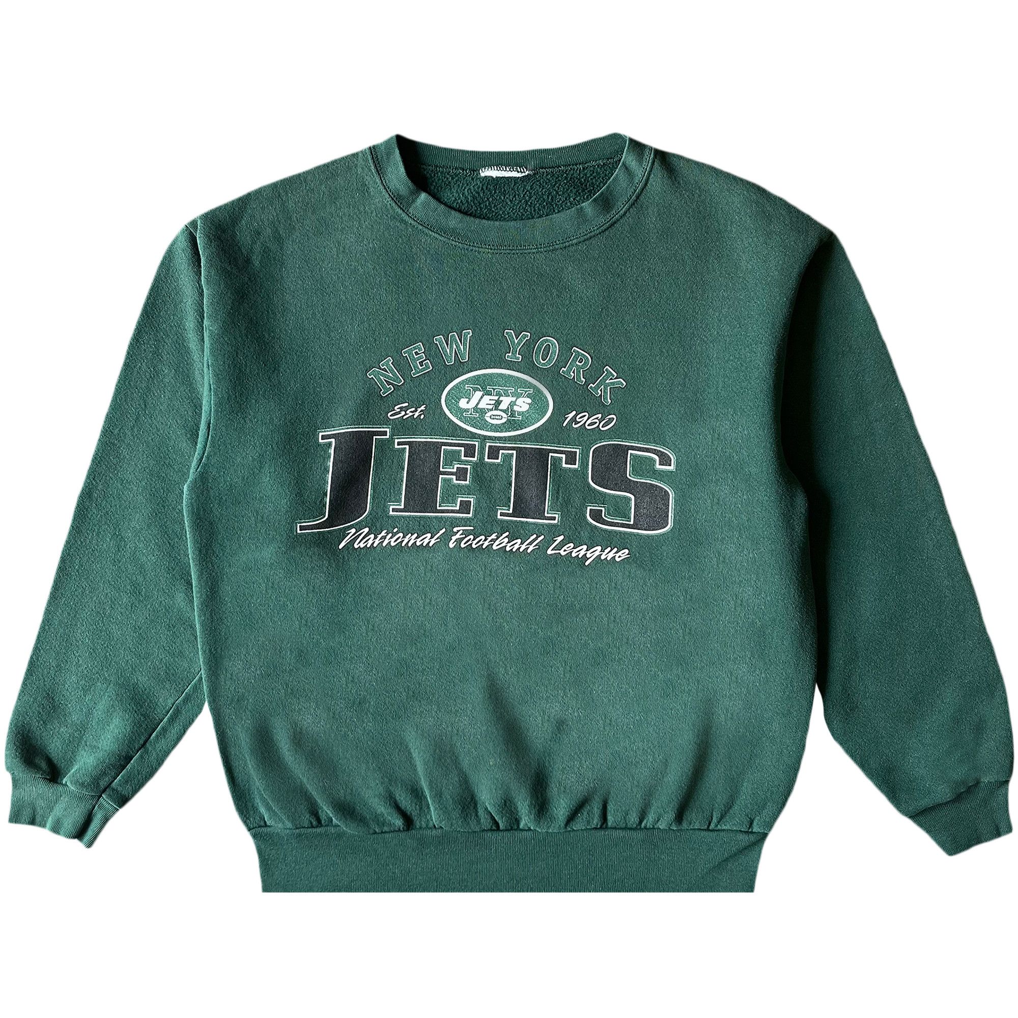 Buy Vintage New York Jets Sweatshirt Green 2934 119900106NYJS