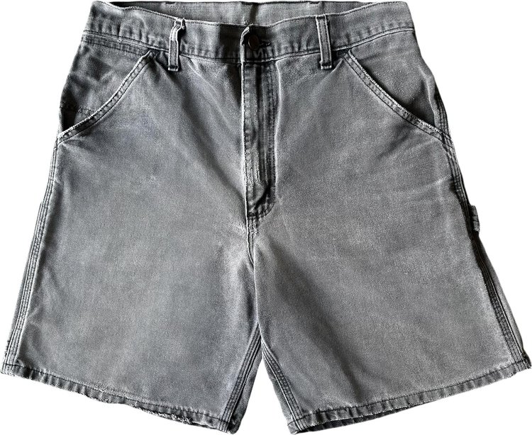 Vintage Carhartt Sun Faded Shorts 'Grey'