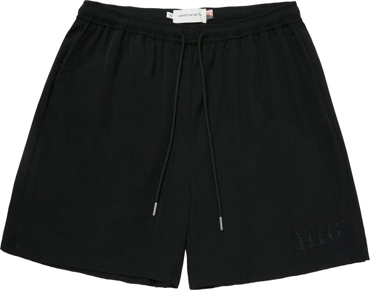 Honor The Gift Hybrid Shorts 'Black'