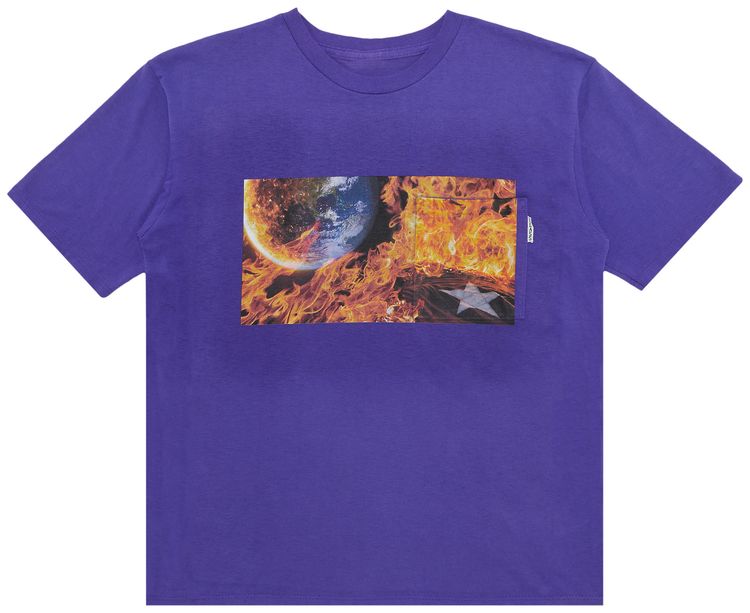 GOAT Exclusive for Manifesto Sky High Farm Workwear Photo Pocket Tee Purple
