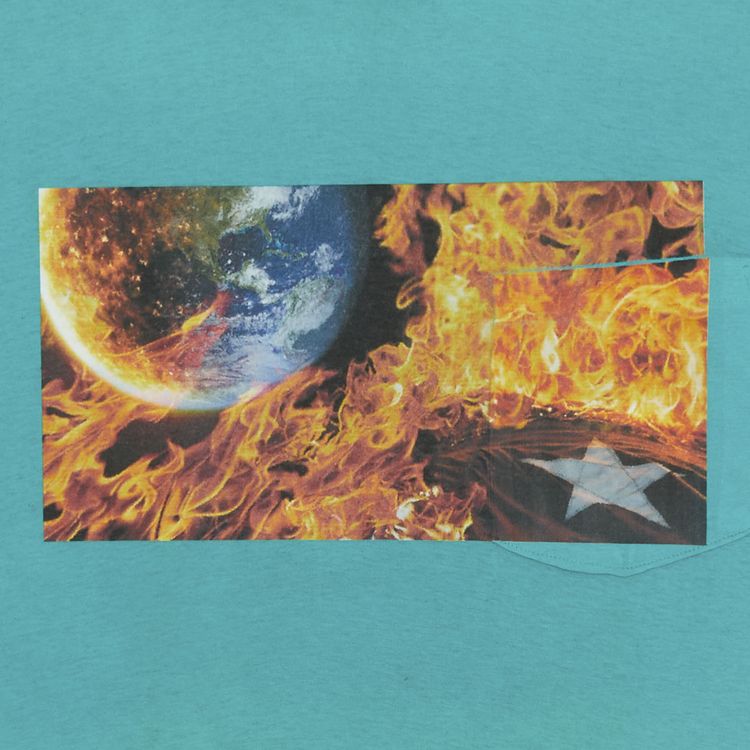 GOAT Exclusive for Manifesto Sky High Farm Workwear Photo Pocket Tee Teal