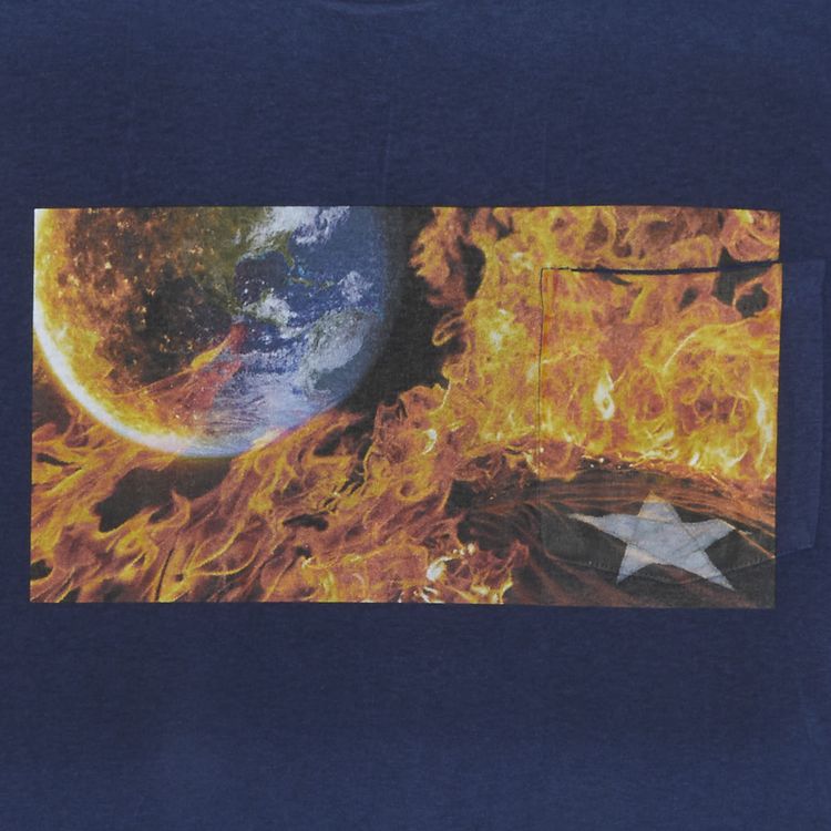 GOAT Exclusive for Manifesto Sky High Farm Workwear Photo Tee Navy