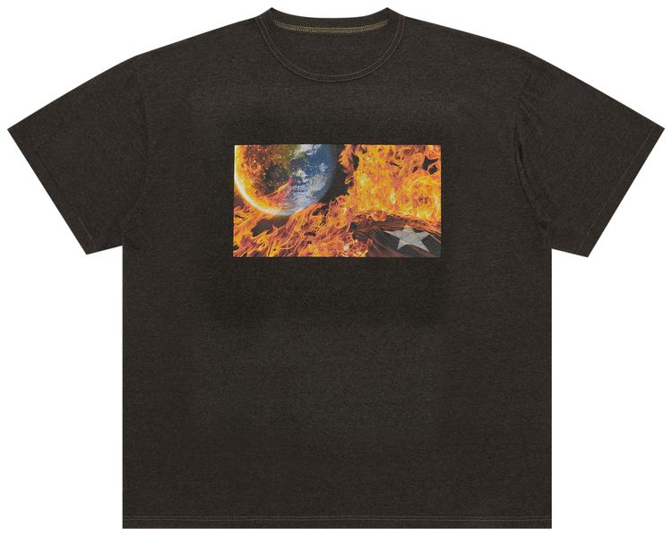 GOAT Exclusive for Manifesto Sky High Farm Workwear Photo Tee Dark Grey