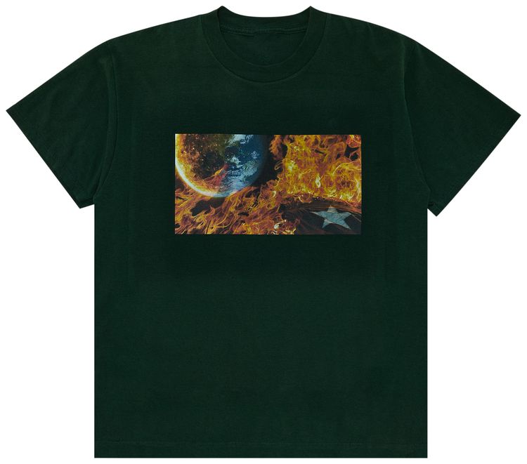 GOAT Exclusive for Manifesto Sky High Farm Workwear Photo Tee 'Dark Green'